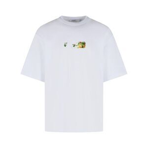 Off-White 'Spices Arrow' White Cotton T-Shirt Men